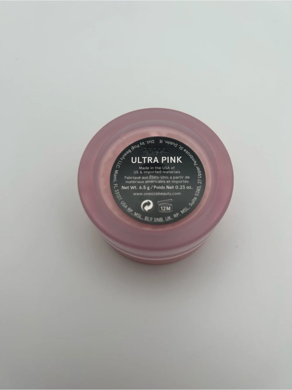 ONE/SIZE translucent setting